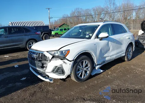 2021 Audi Q3 Premium 45 Tfsi S Line Quattro Tiptronic z USA, uszkodzony, nr VIN WA1DECF35M1130081